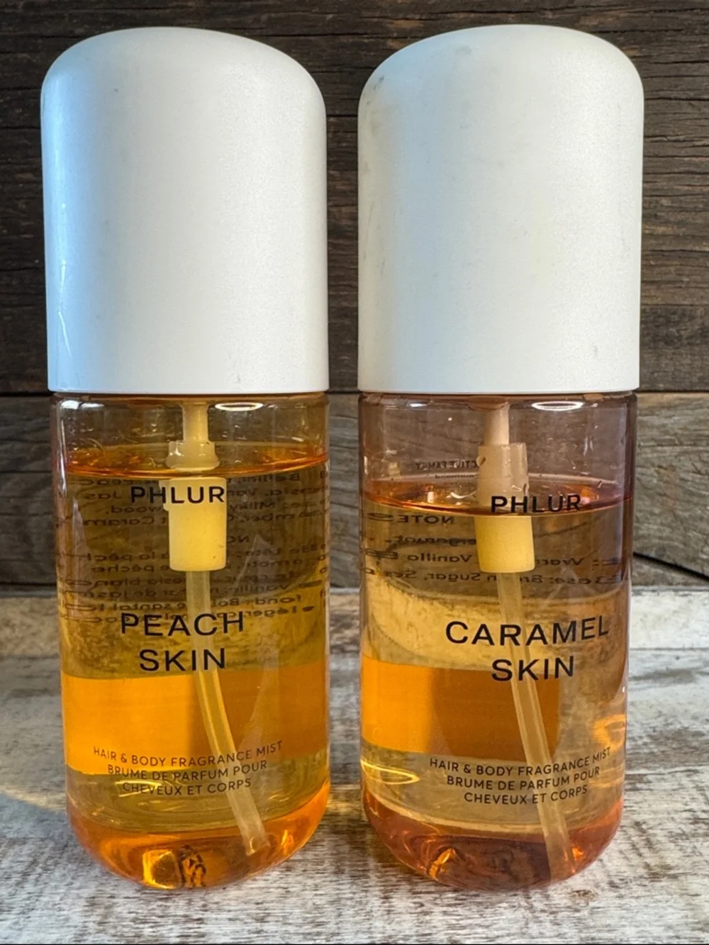 PHLUR Peach Skin + Caramel Skin Hydrating Hair & Body Mist — Peach - Picture 1 of 3